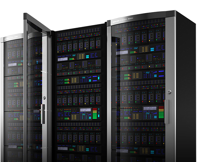 Website hosting server image