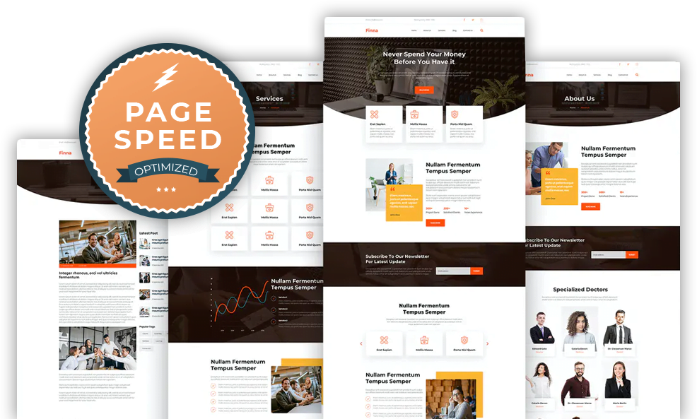 Website speed optimizations