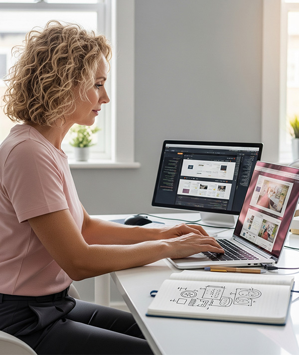 building a new website can be tough